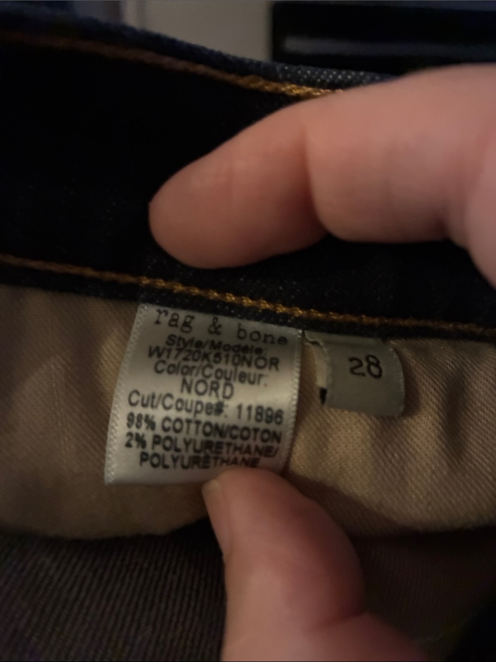 NWOT Rag & Bone Jeans - Picture 5 of 5